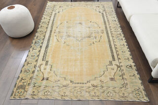 Handmade Vintage Area Rug - Thumbnail