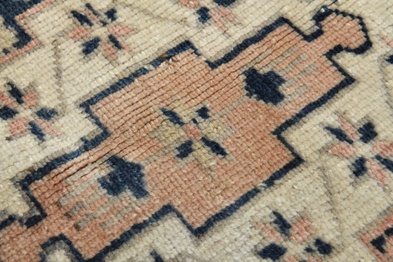 Handmade Vintage Area Anatolian Rug