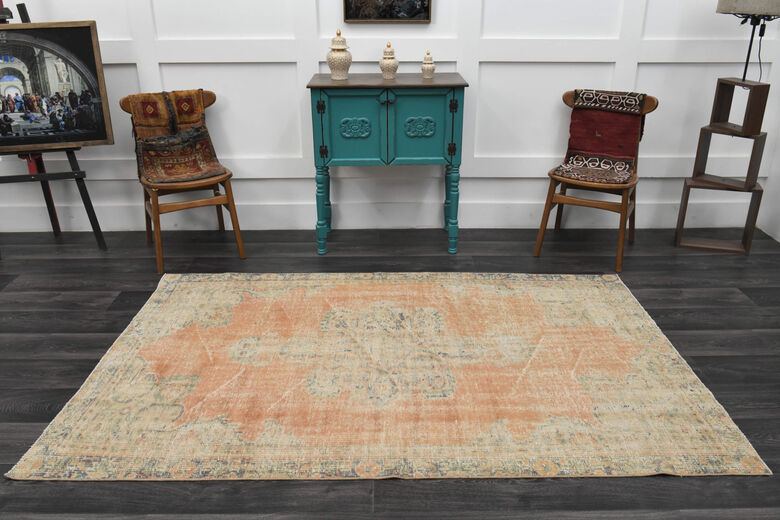 Handmade Vintage Area Rug