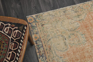 Handmade Vintage Area Rug - Thumbnail