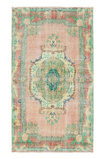 Handmade Vintage Area Rug - Thumbnail