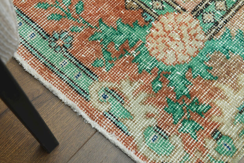 Handmade Vintage Anatolian Area Rug