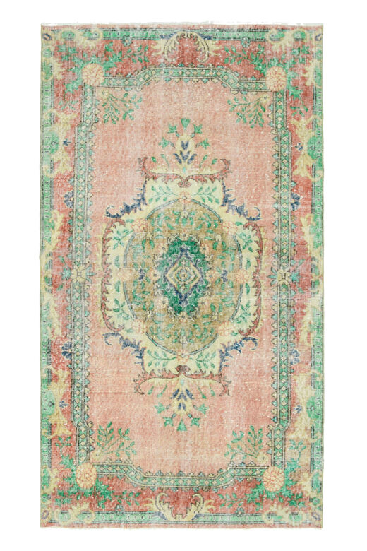Handmade Vintage Anatolian Area Rug