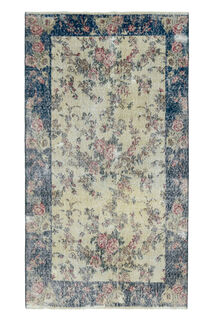 Handmade Vintage Area Rug - Thumbnail