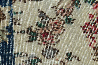 Handmade Vintage Area Rug - Thumbnail