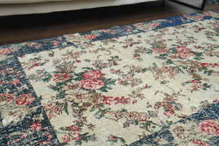 Handmade Vintage Area Rug - Thumbnail