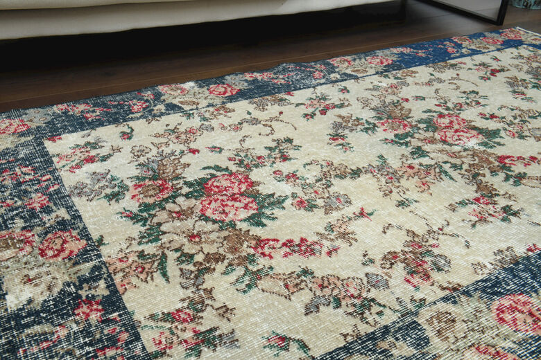 Handmade Vintage Area Rug