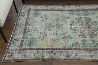 Handmade Vintage Area Rug - Thumbnail