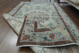 Handmade Vintage Area Rug - Thumbnail