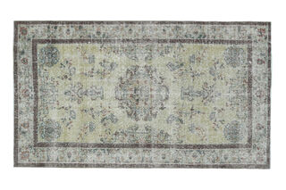 Handmade Vintage Area Rug - Thumbnail