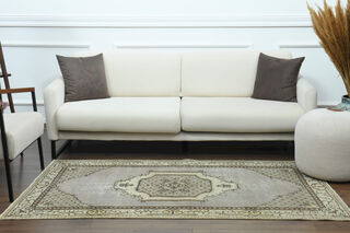 Handmade Vintage Area Rug - Thumbnail