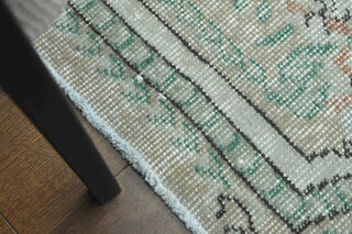 Green Vintage Area Rug - Thumbnail