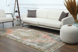 Handmade Vintage Area Rug - Thumbnail