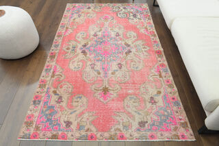 Handmade Vintage Area Rug - Thumbnail