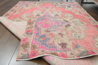 Handmade Vintage Area Rug - Thumbnail