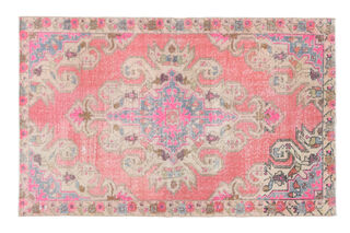 Handmade Vintage Area Rug - Thumbnail