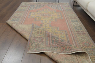 Handmade Vintage Area Rug - Thumbnail