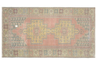 Handmade Vintage Area Rug - Thumbnail