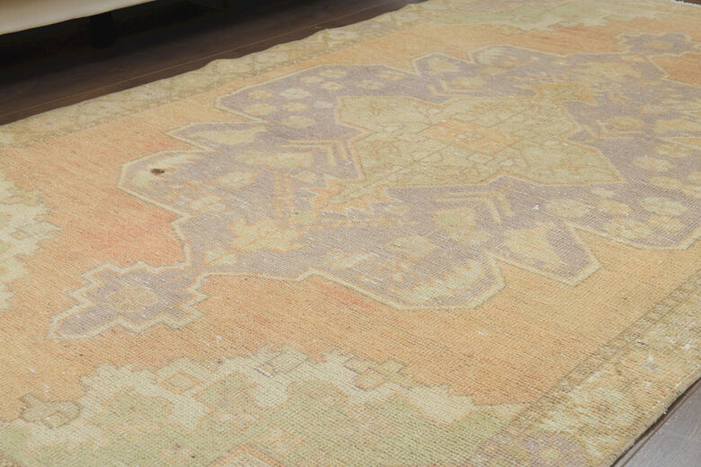 Handmade Vintage Area Anatolian Rug