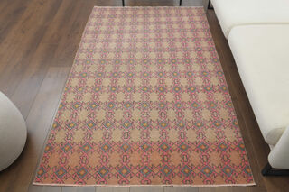 Handmade Vintage Area Rug - Thumbnail