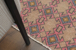 Handmade Vintage Area Rug - Thumbnail