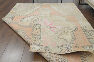 Handmade Vintage Area Rug - Thumbnail