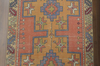 Handmade Vintage Area Rug - Thumbnail