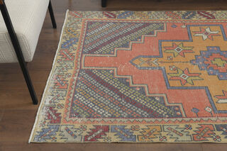 Handmade Vintage Area Rug - Thumbnail