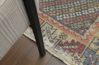 Handmade Vintage Area Rug - Thumbnail