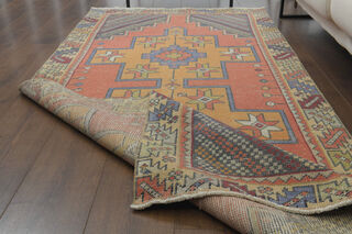 Handmade Vintage Area Rug - Thumbnail