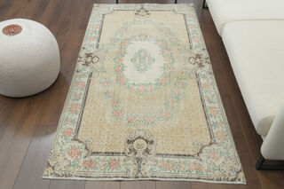 Handmade Vintage Area Rug - Thumbnail