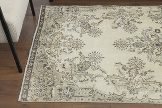 Handmade Vintage Area Rug - Thumbnail