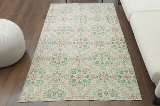 Handmade Vintage Area Rug - Thumbnail