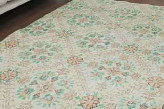 Handmade Vintage Area Rug - Thumbnail