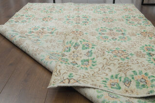 Handmade Vintage Area Rug - Thumbnail