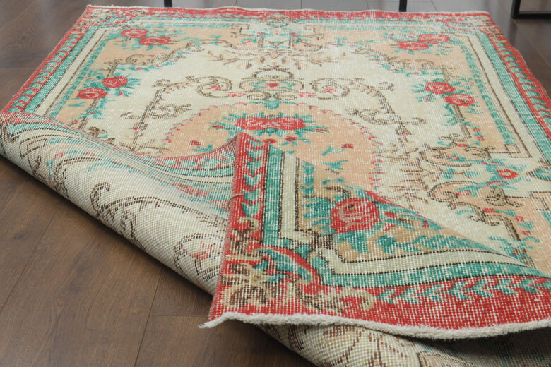 Handmade Vintage Area Rug