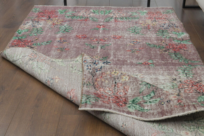 Handmade Vintage Anatolian Area Rug