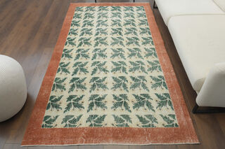 Handmade Vintage Area Rug - Thumbnail