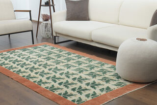 Handmade Vintage Area Rug - Thumbnail