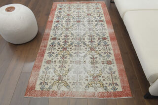 Handmade Vintage Area Rug - Thumbnail