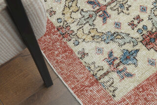 Handmade Vintage Area Rug - Thumbnail