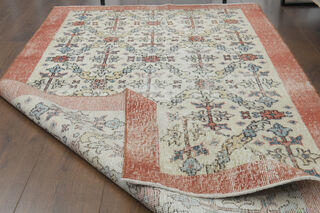 Handmade Vintage Area Rug - Thumbnail