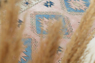 Handmade Vintage Area Rug - Thumbnail