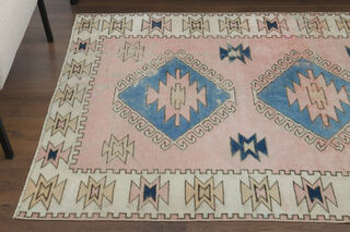 Handmade Vintage Area Rug - Thumbnail