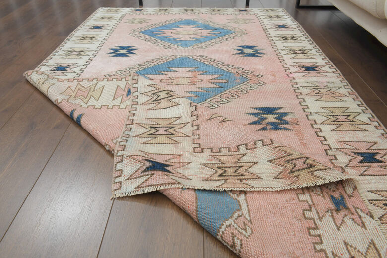 Handmade Vintage Area Rug