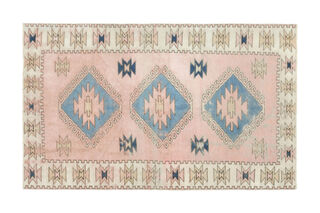 Handmade Vintage Area Rug - Thumbnail