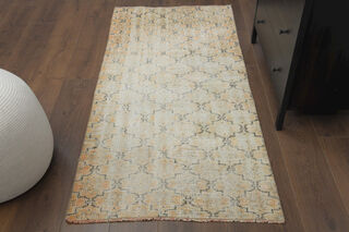 Handmade Vintage Area Rug - Thumbnail