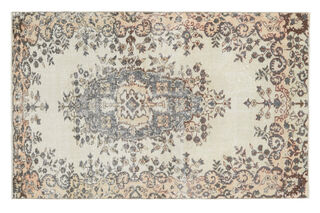 Handmade Vintage Area Rug - Thumbnail