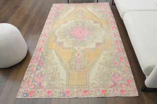 Handmade Vintage Area Rug - Thumbnail