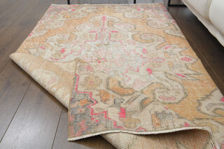 Handmade Vintage Area Rug - Thumbnail